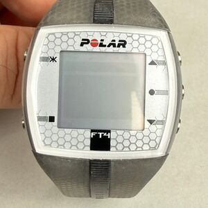 Polar FT4 Heart Rate Monitor Fitness Watch Silver Grey (Watch only)